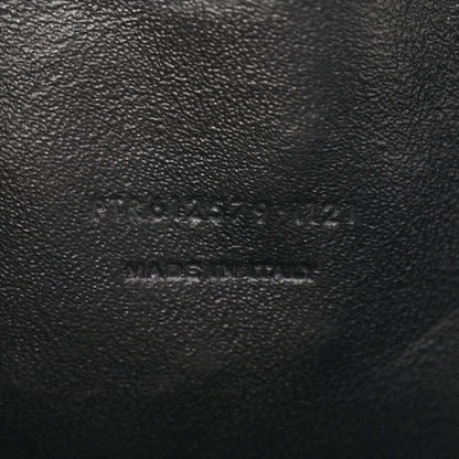 Saint Laurent Grain De Poudre Matelasse Monogram Mini Lou Camera Bag Blue Vert 7 of 12
