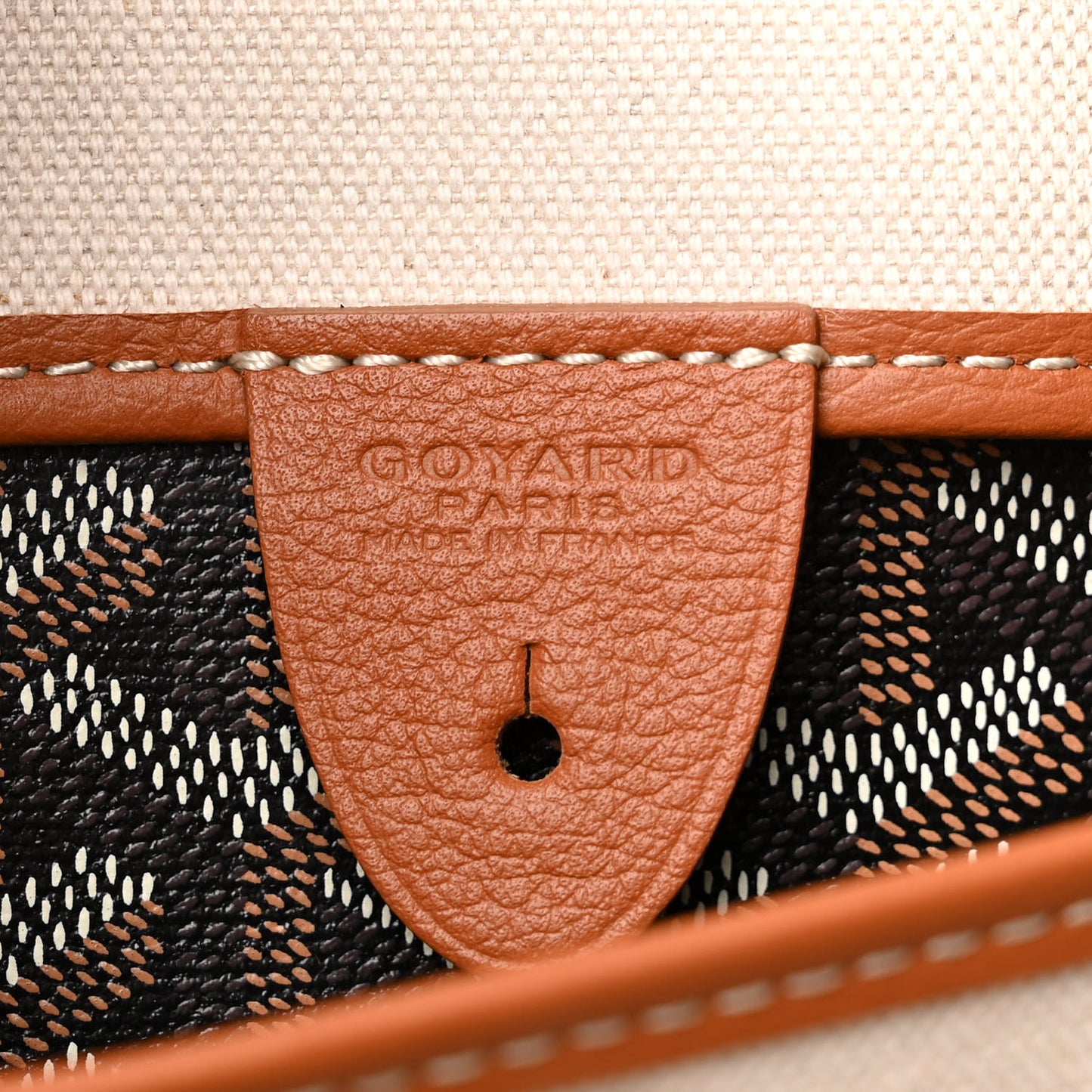 Goyardine Artois MM Black Gold