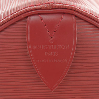 Louis Vuitton Epi Speedy 30 Rouge 4 of 7