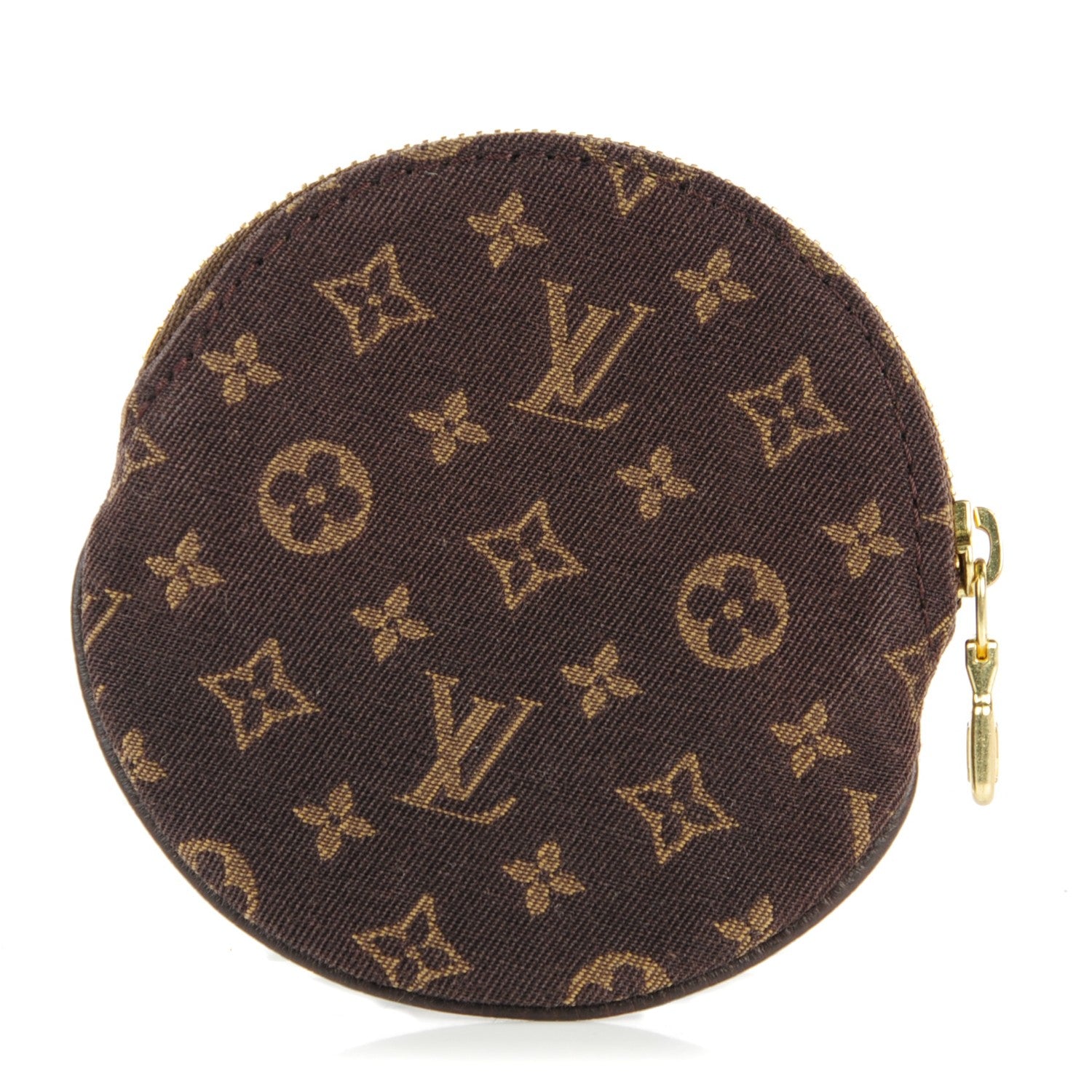 Louis Vuitton Mini Lin Round Coin Purse Ebene 1 of 6