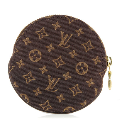Louis Vuitton Mini Lin Round Coin Purse Ebene 1 of 6