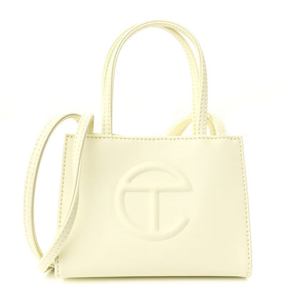 Telfar Vegan Leather Small Shopping Bag Glue 1 of 9