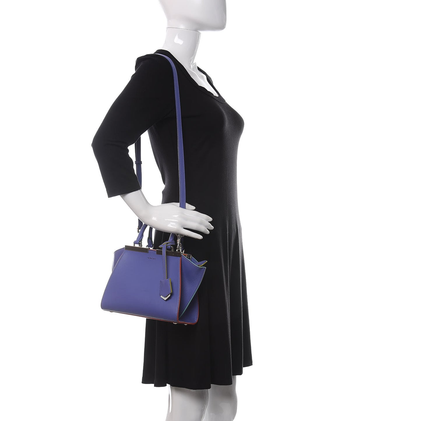 Vitello Dolce Mini 3jours Tote Viola Cassis
