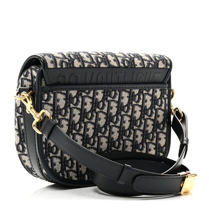 Christian Dior Oblique Medium Bobby Flap Blue 3 of 9