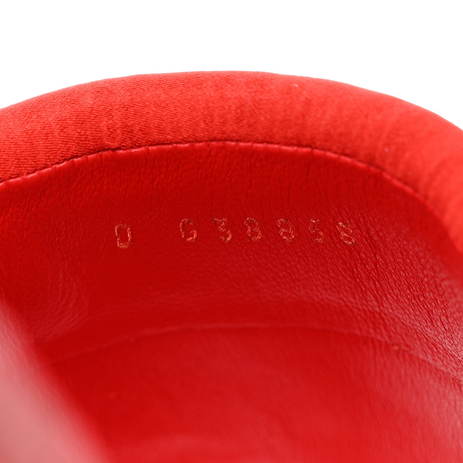 Chanel Satin Mule Sandals 40.5 Red 7 of 8
