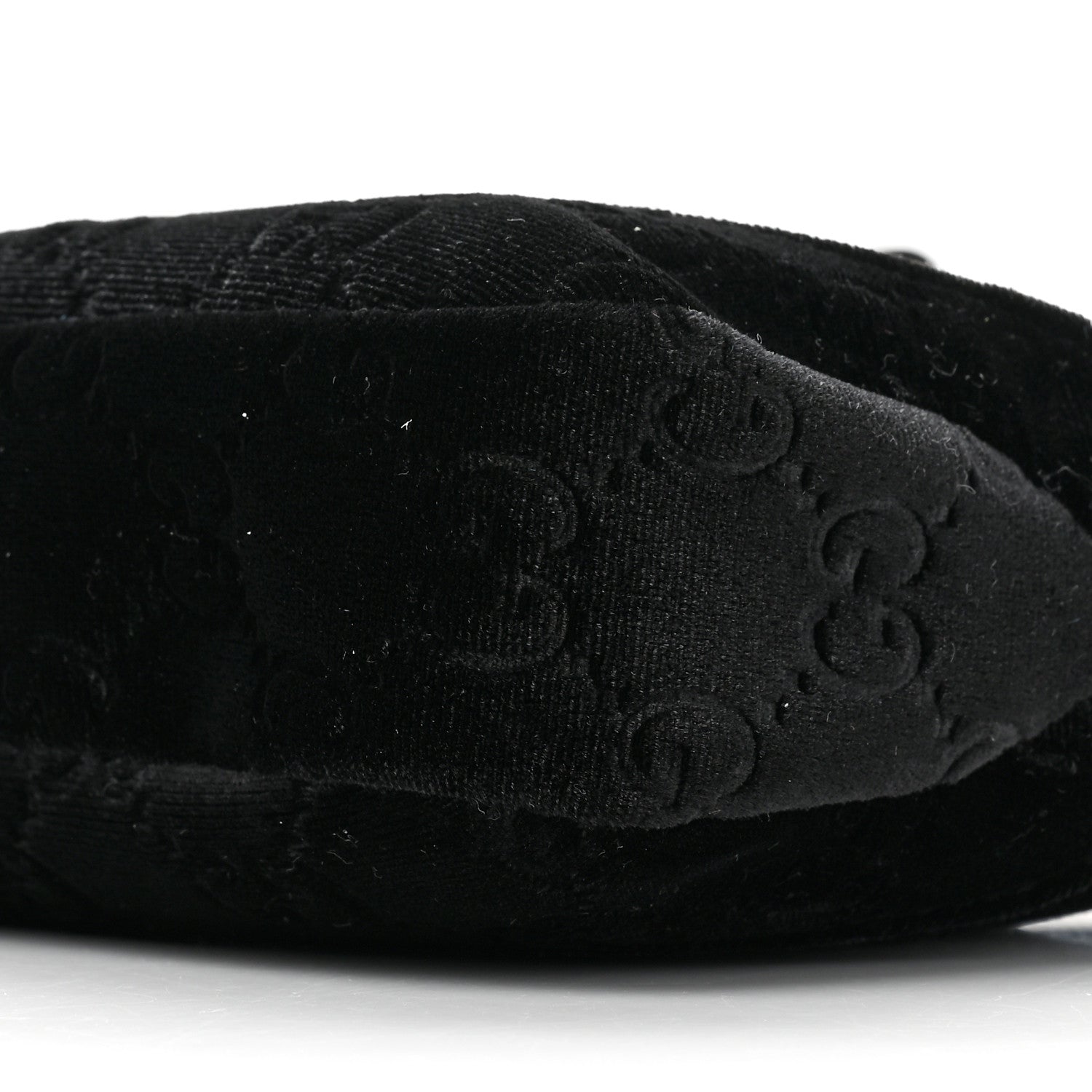 Gucci Velvet GG Monogram Small Jackie 1961 Hobo Black 9 of 10