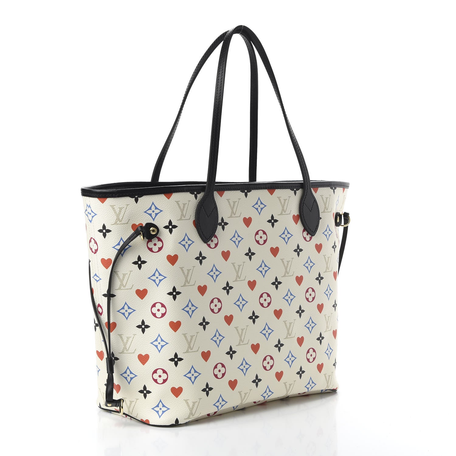 Louis Vuitton Game On Neverfull MM White 3 of 11