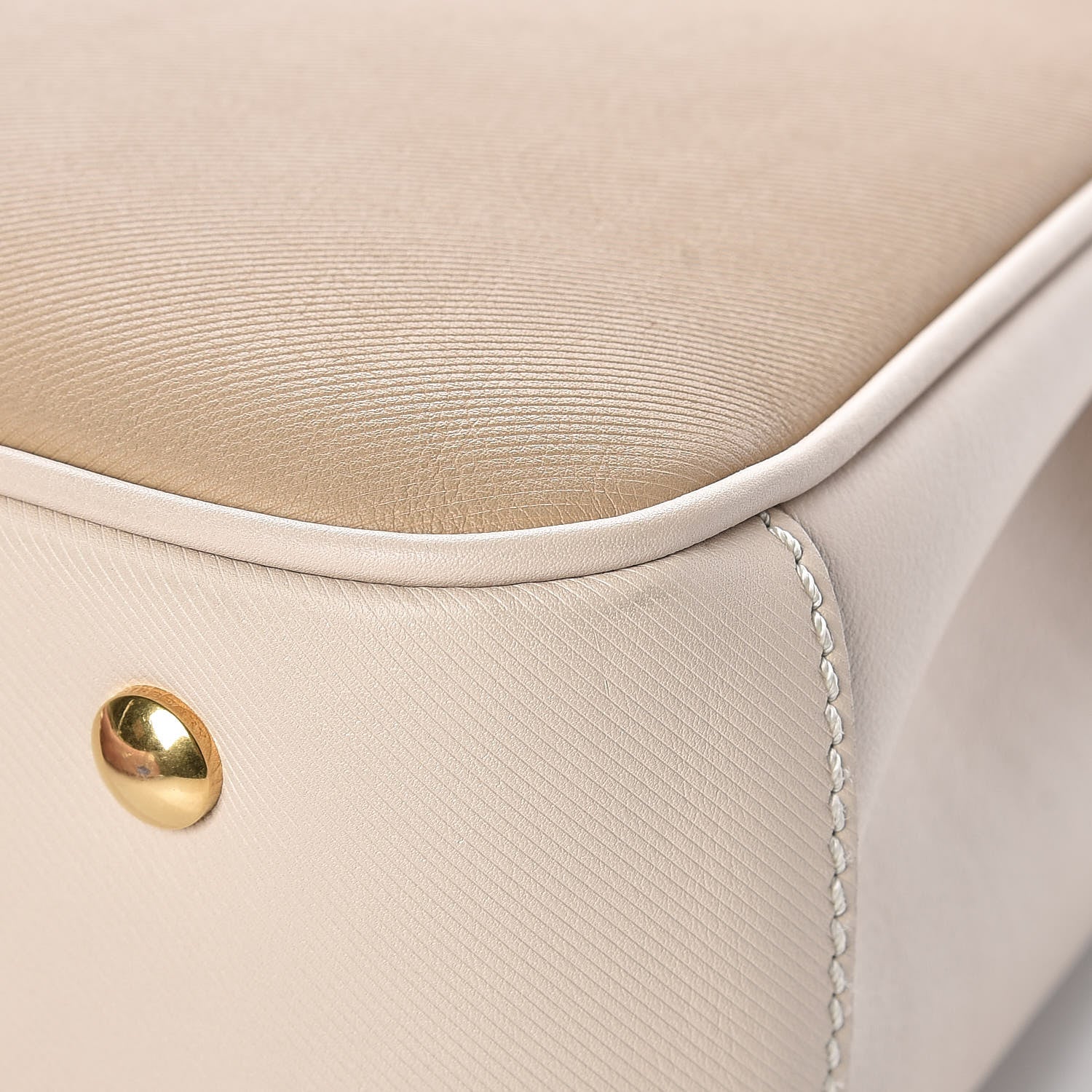Burberry Trench Calfskin Medium DK88 Top Handle Bag Limestone Honey 10 of 12