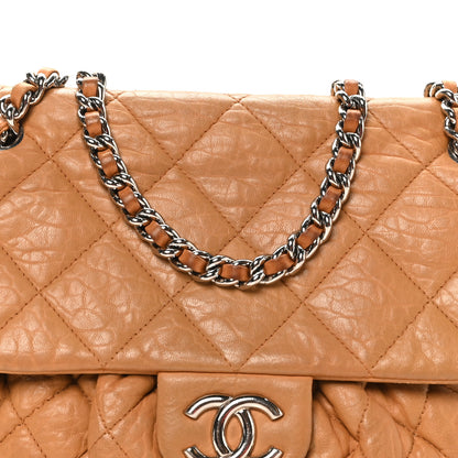 Chanel Washed Lambskin Medium Chain Around Messenger Brown 8 of 10