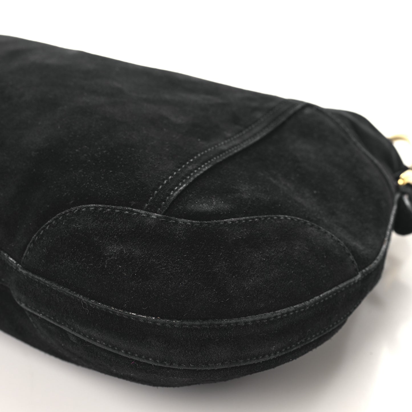 Scamosciato Suede Hobo Black