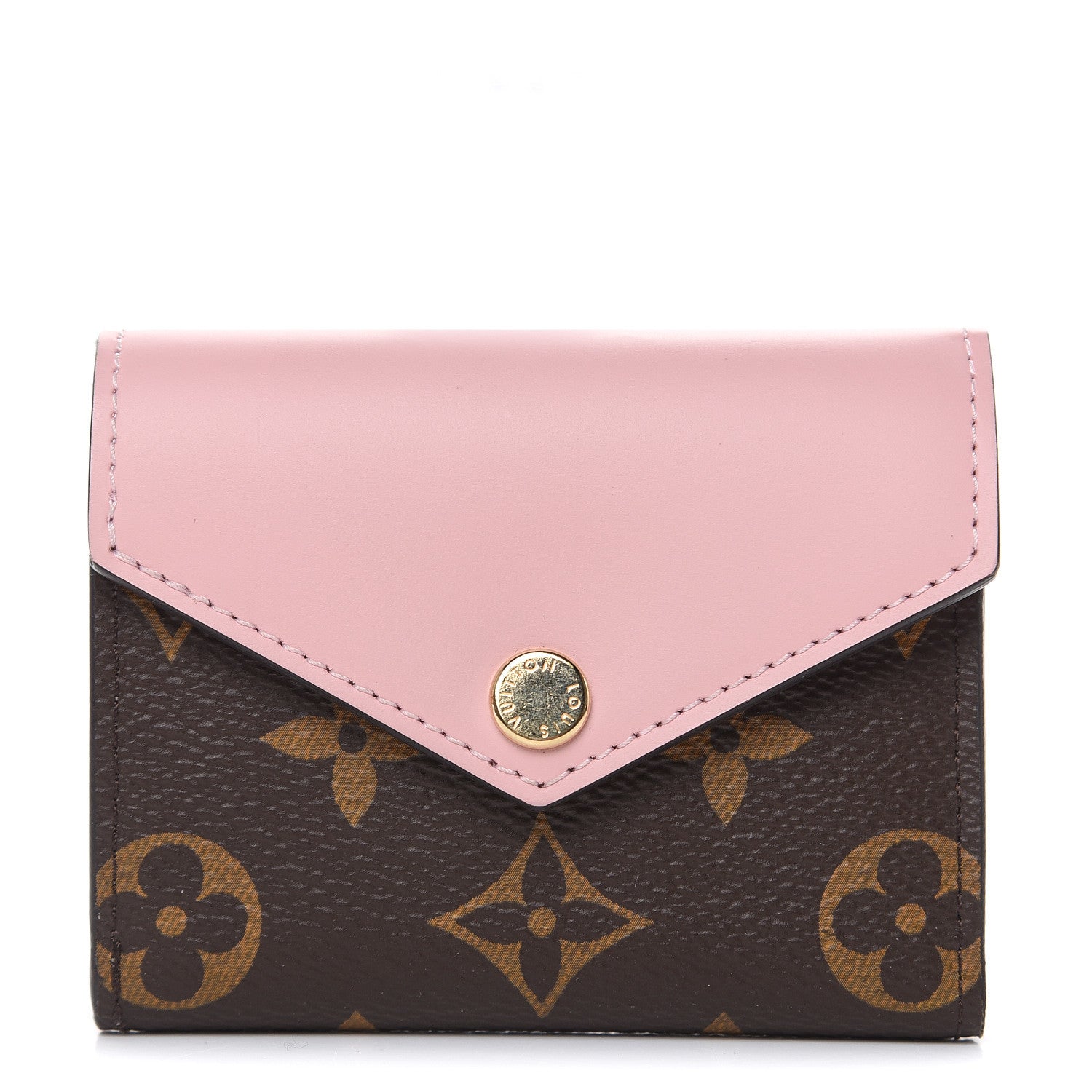 Louis Vuitton Monogram Zoe Wallet Rose Ballerine 1 of 8