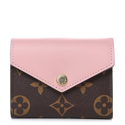 Louis Vuitton Monogram Zoe Wallet Rose Ballerine 1 of 8