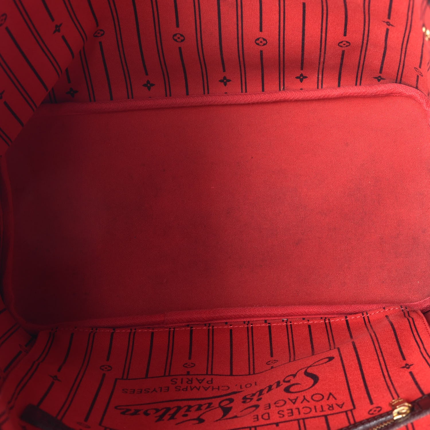 Louis Vuitton Damier Ebene Neverfull MM 5 of 9