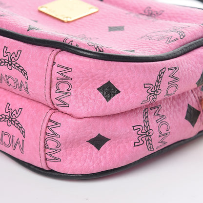 MCM Visetos Mini Camera Crossbody Bag Pink 9 of 9
