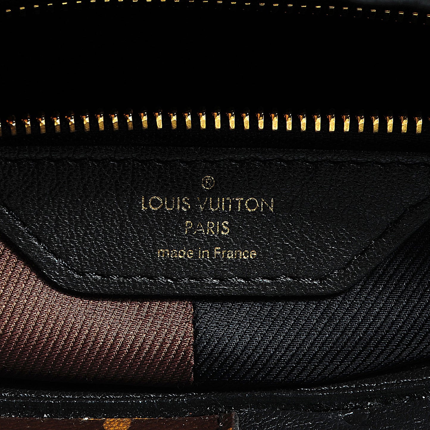 Monogram Stripes Medium Bag Marine