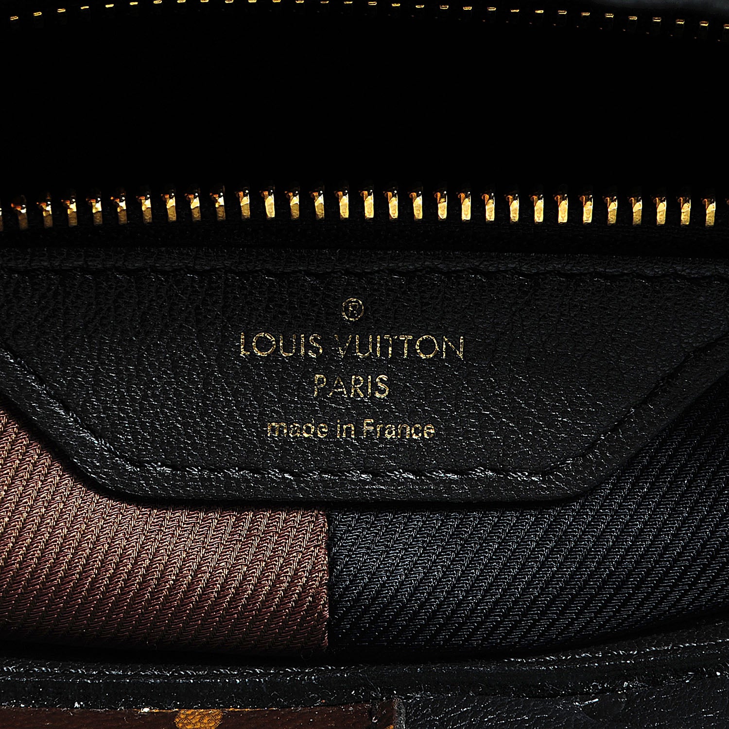Louis Vuitton Monogram Stripes Medium Bag Marine 6 of 7