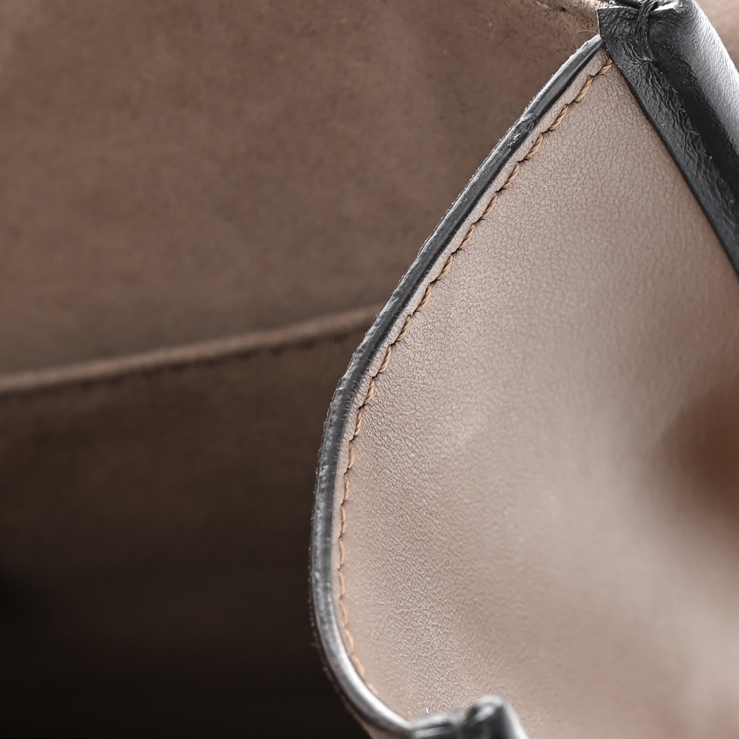 Fendi Vitello Century F is Fendi Bi-Color FF 1974 Embossed Kan I Shoulder Bag Maya Black 13 of 20