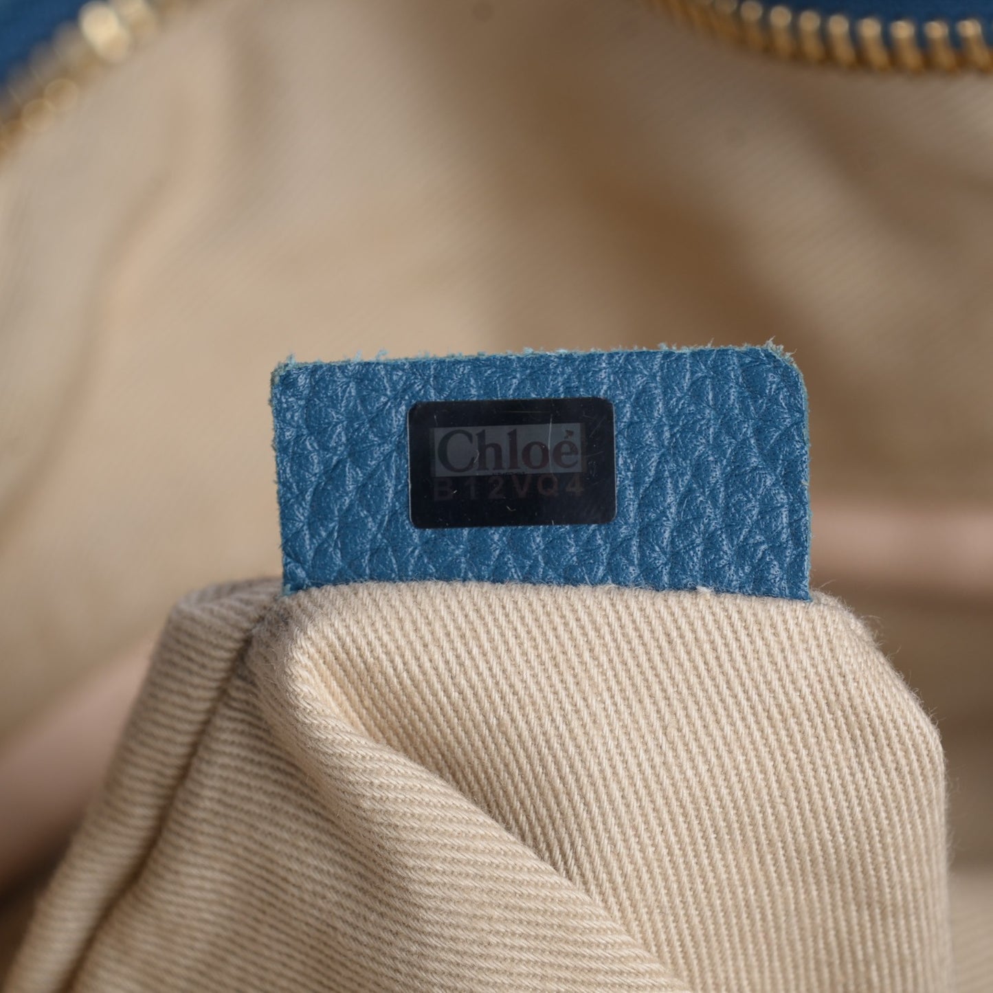 Calfskin Large Paraty Peacock Blue
