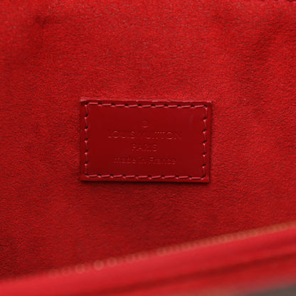 Louis Vuitton Damier Ebene Caissa Clutch Cherry 6 of 12