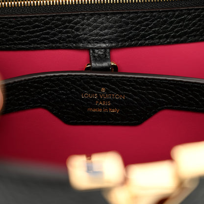 Louis Vuitton Taurillon Capucines BB Black 7 of 9