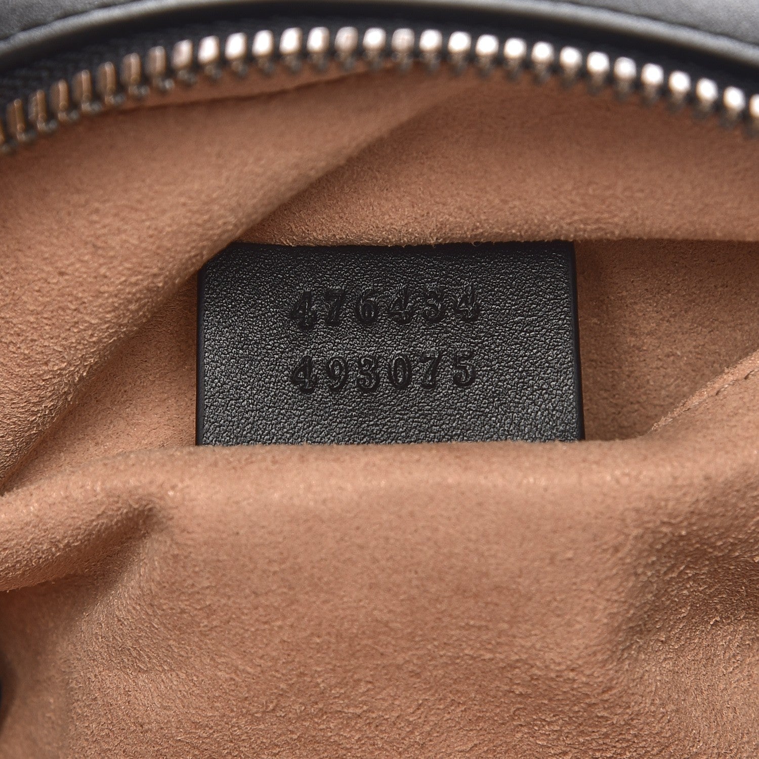 Gucci Calfskin Matelasse GG Marmont Belt Bag 75 30 Black 7 of 8