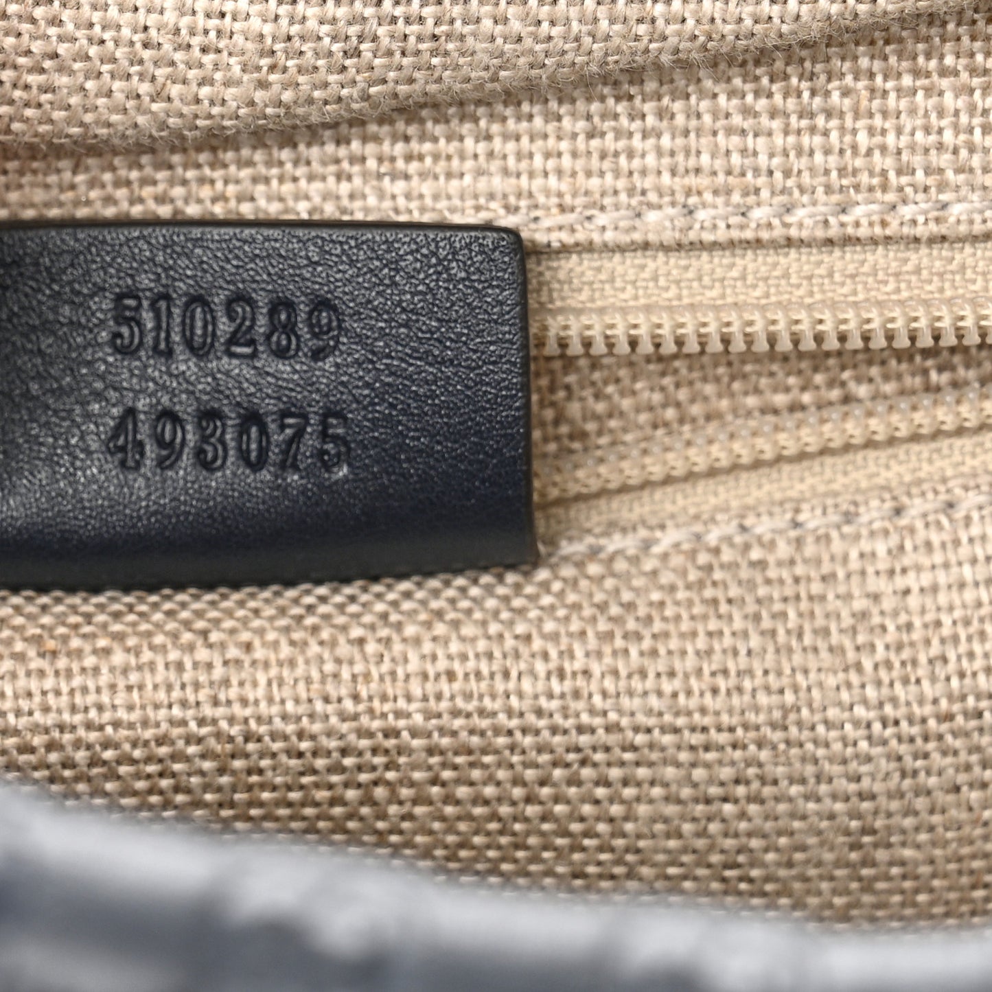 Soft Microguccissima Small Crossbody Bag Blue