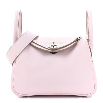 Hermes Swift Verso Mini Lindy 20 Mauve Pale Gold 1 of 11