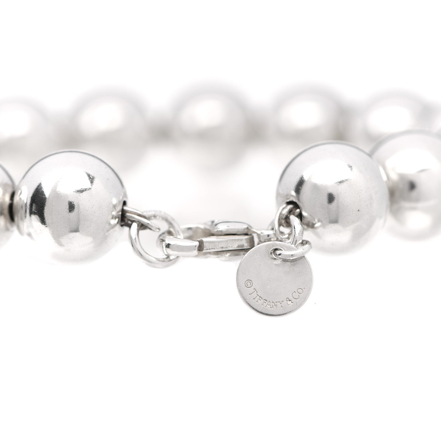 Sterling Silver 10mm HardWear Ball Bracelet