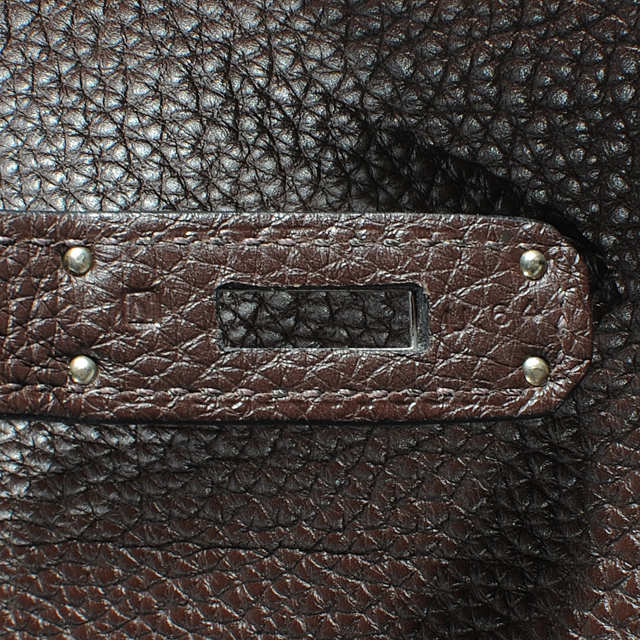 Togo Birkin 35 Chocolate