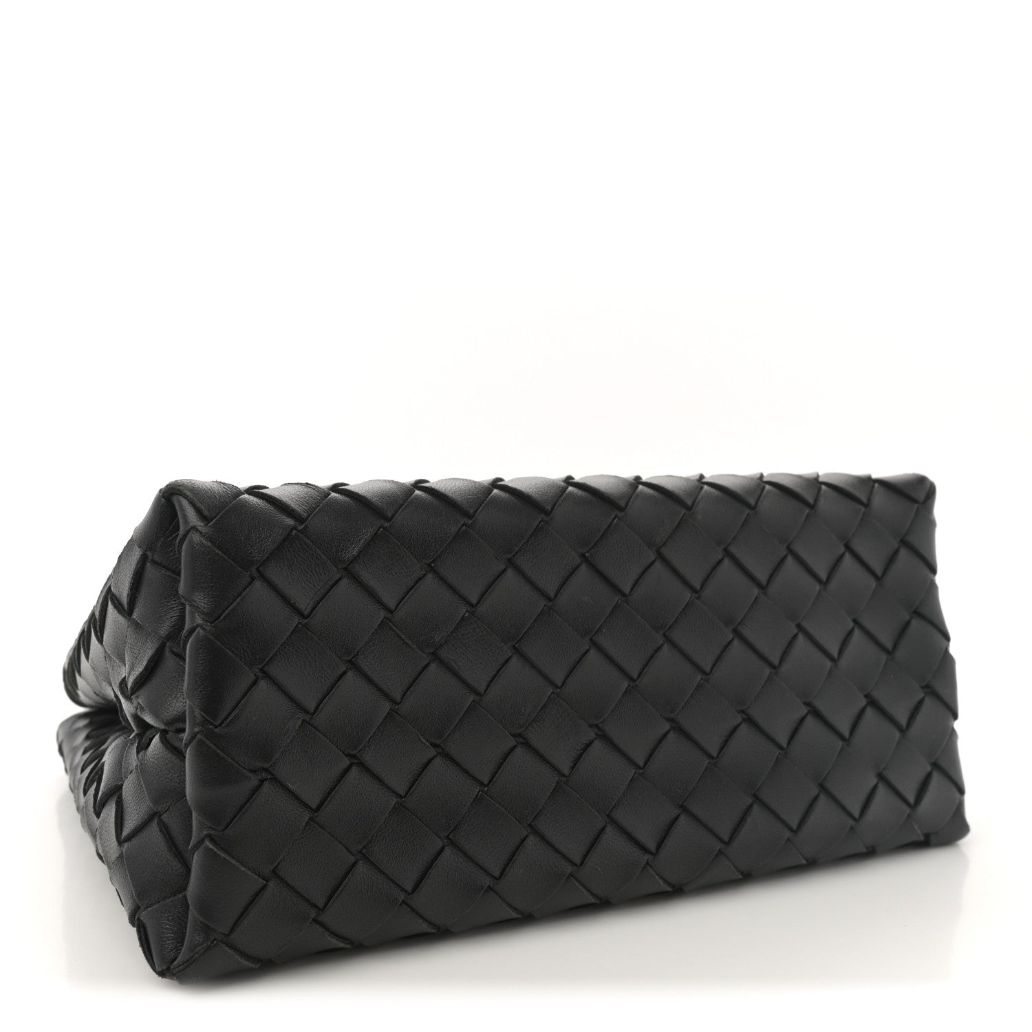 Bottega Veneta Nappa Intrecciato Small Andiamo With Chain Shoulder Bag Black 4 of 10