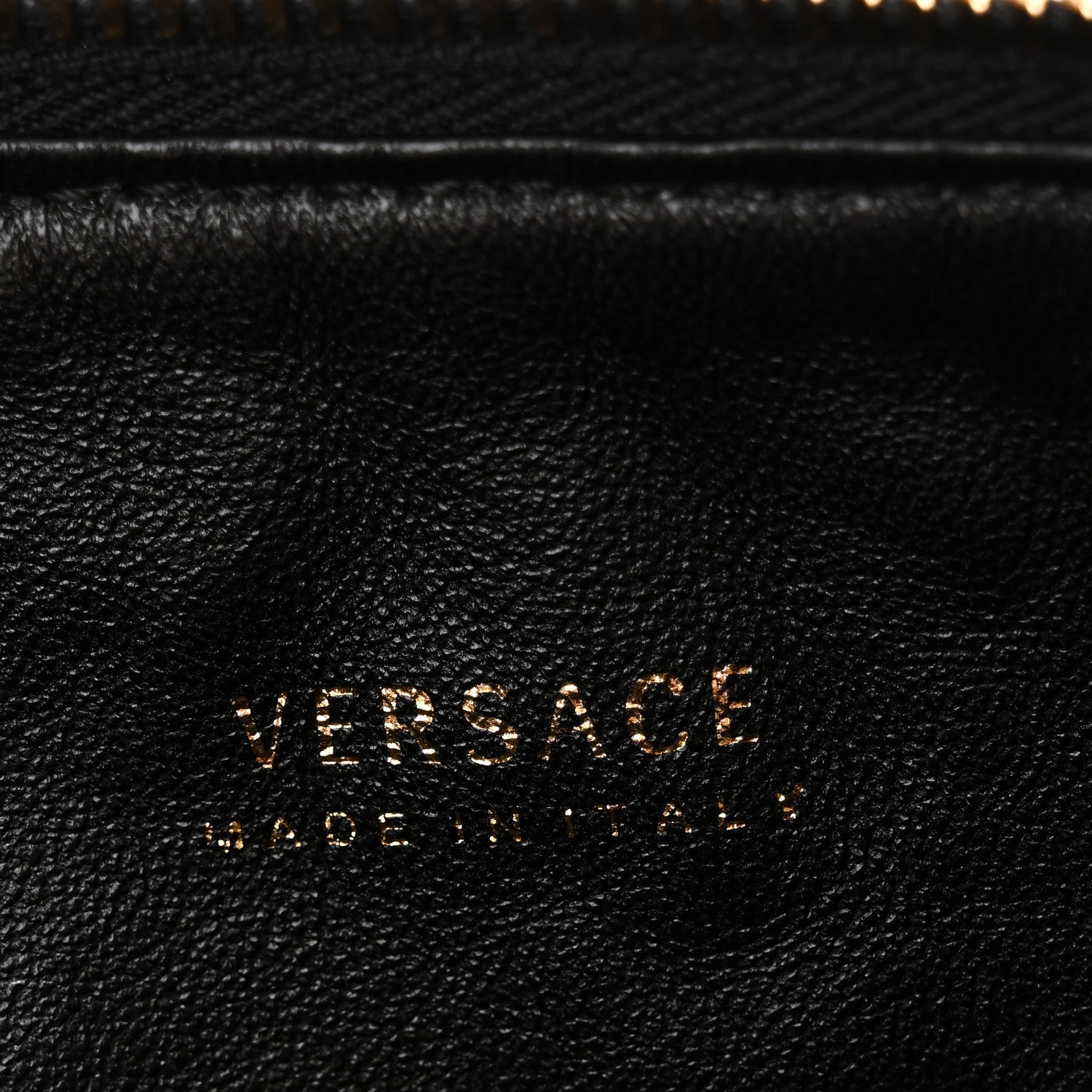 Versace Calfskin La Medusa Chain Hobo Black 6 of 9
