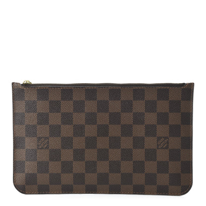 Louis Vuitton Damier Ebene Neverfull MM GM Pochette 1 of 10