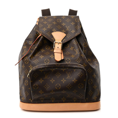 Louis Vuitton Monogram Montsouris GM Backpack 1 of 16