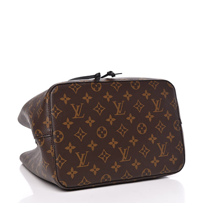 Louis Vuitton Monogram Neonoe MM Black 4 of 9
