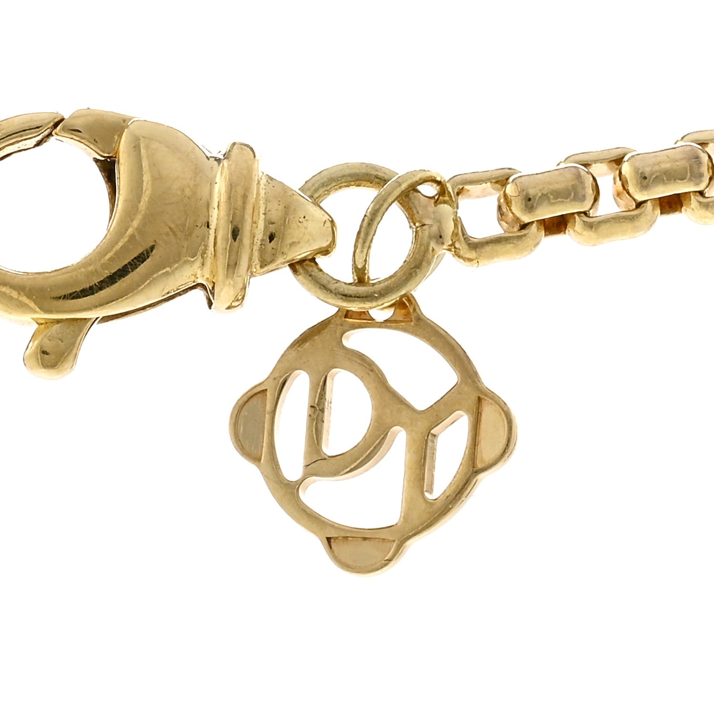 18K Yellow Gold 2.5mm Box Chain Necklace 16"