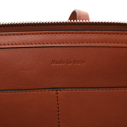 Celine Calfskin Medium Tri-Fold Bag Brick 6 of 15