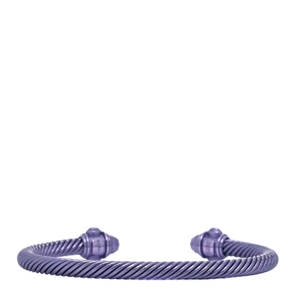 David Yurman Aluminum 5mm Renaissance Bracelet Lavender 3 of 5