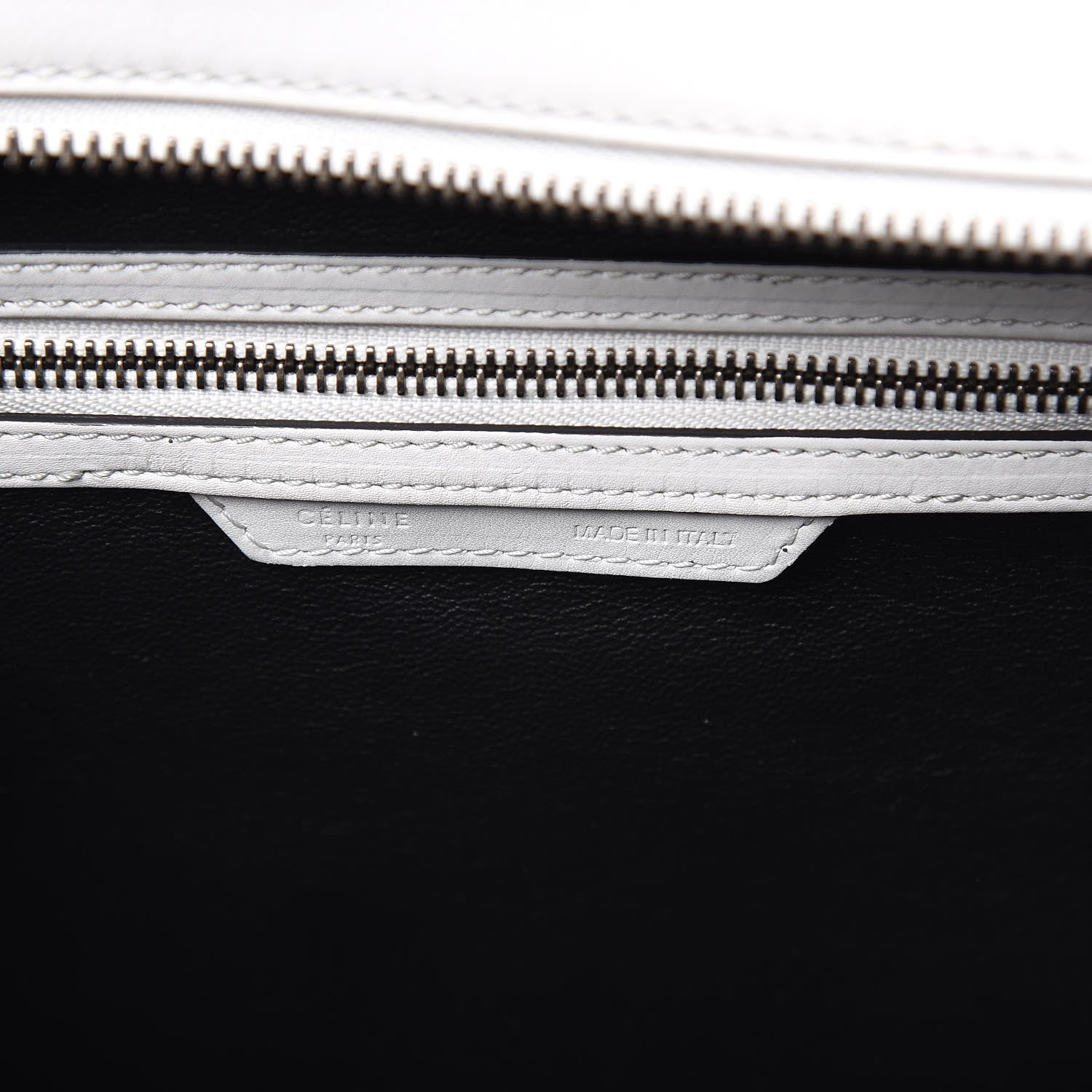 Celine Smooth Calfskin Mini Luggage White 6 of 10