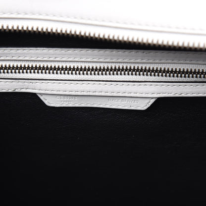 Celine Smooth Calfskin Mini Luggage White 6 of 10