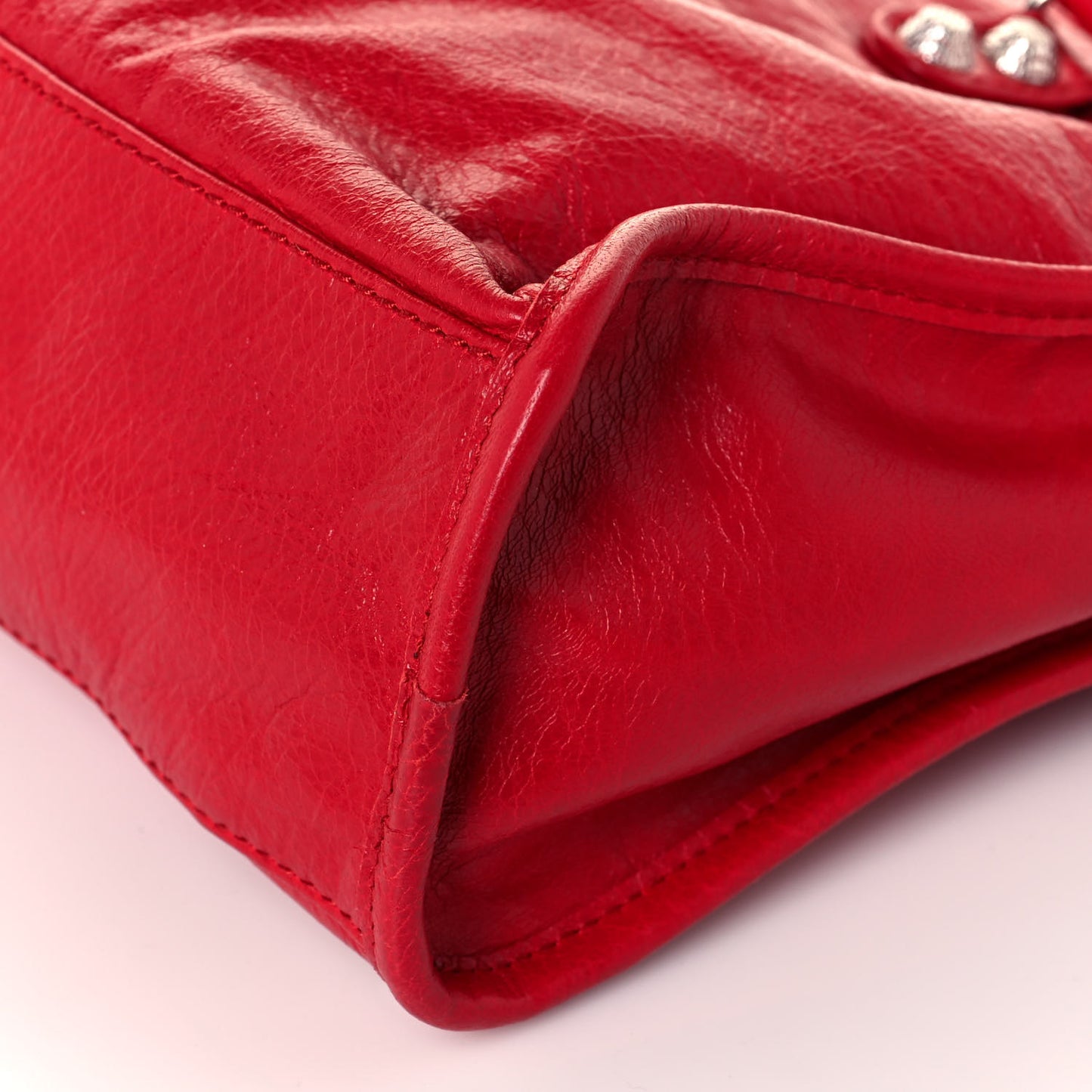 Agneau Giant 12 Silver Hardware S City Rouge Cardinal