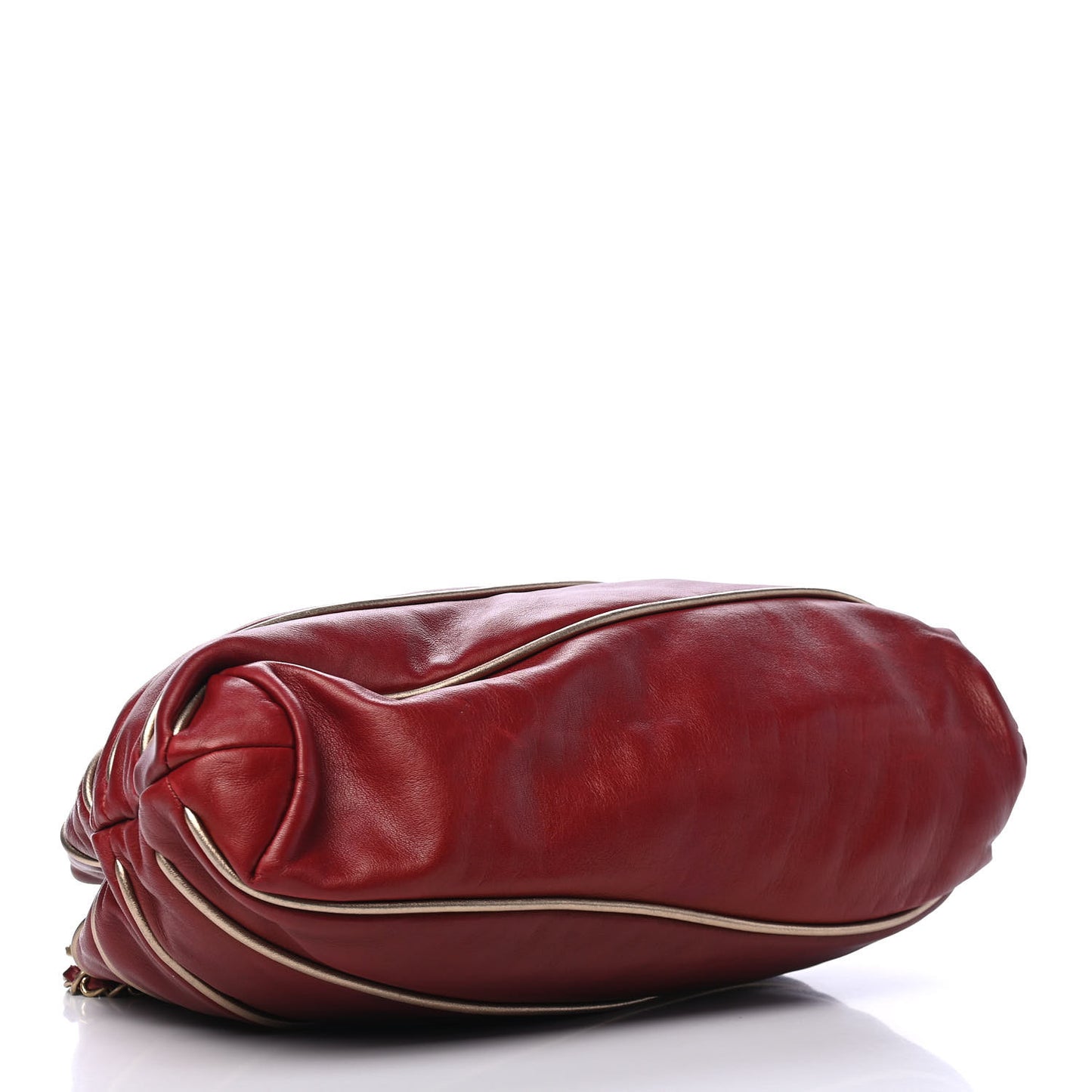 Lambskin Constructivism Tote Red