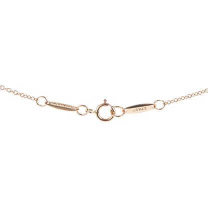Tiffany 18K Yellow Gold Diamond .24ct Elsa Peretti Diamonds by the Yard Pendant Necklace 4 of 6