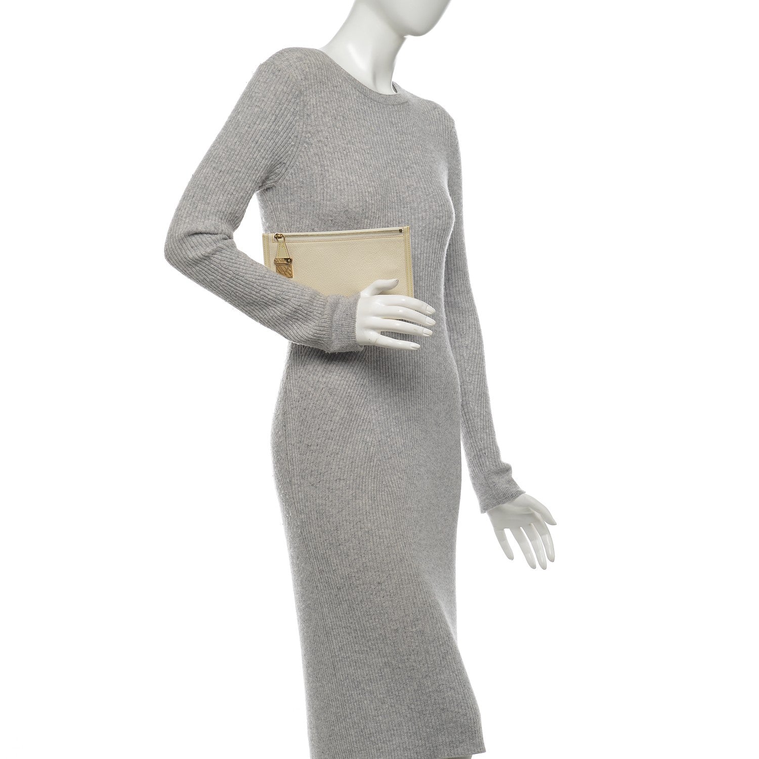 Louis Vuitton Suhali Pochette White 2 of 6