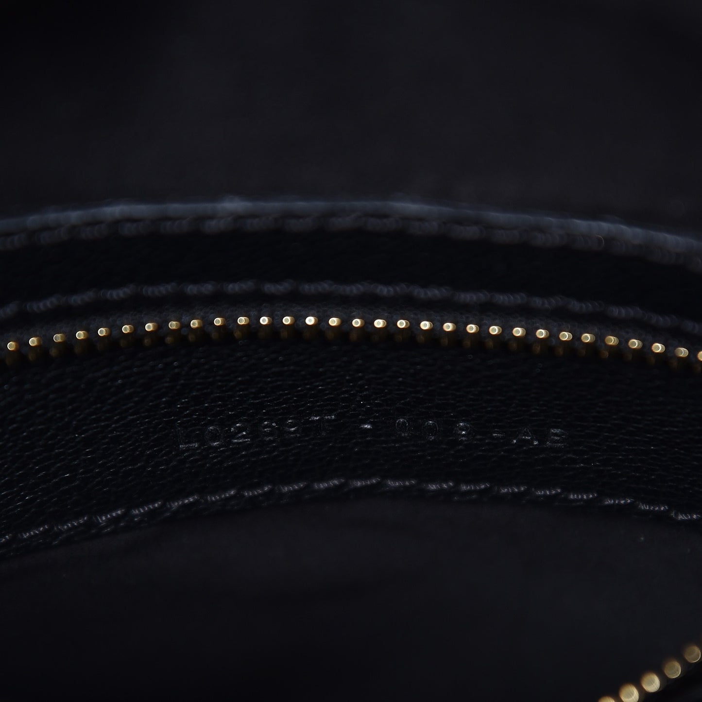 Grained Calfskin Medium Chain Jennifer Crossbody Bag Black