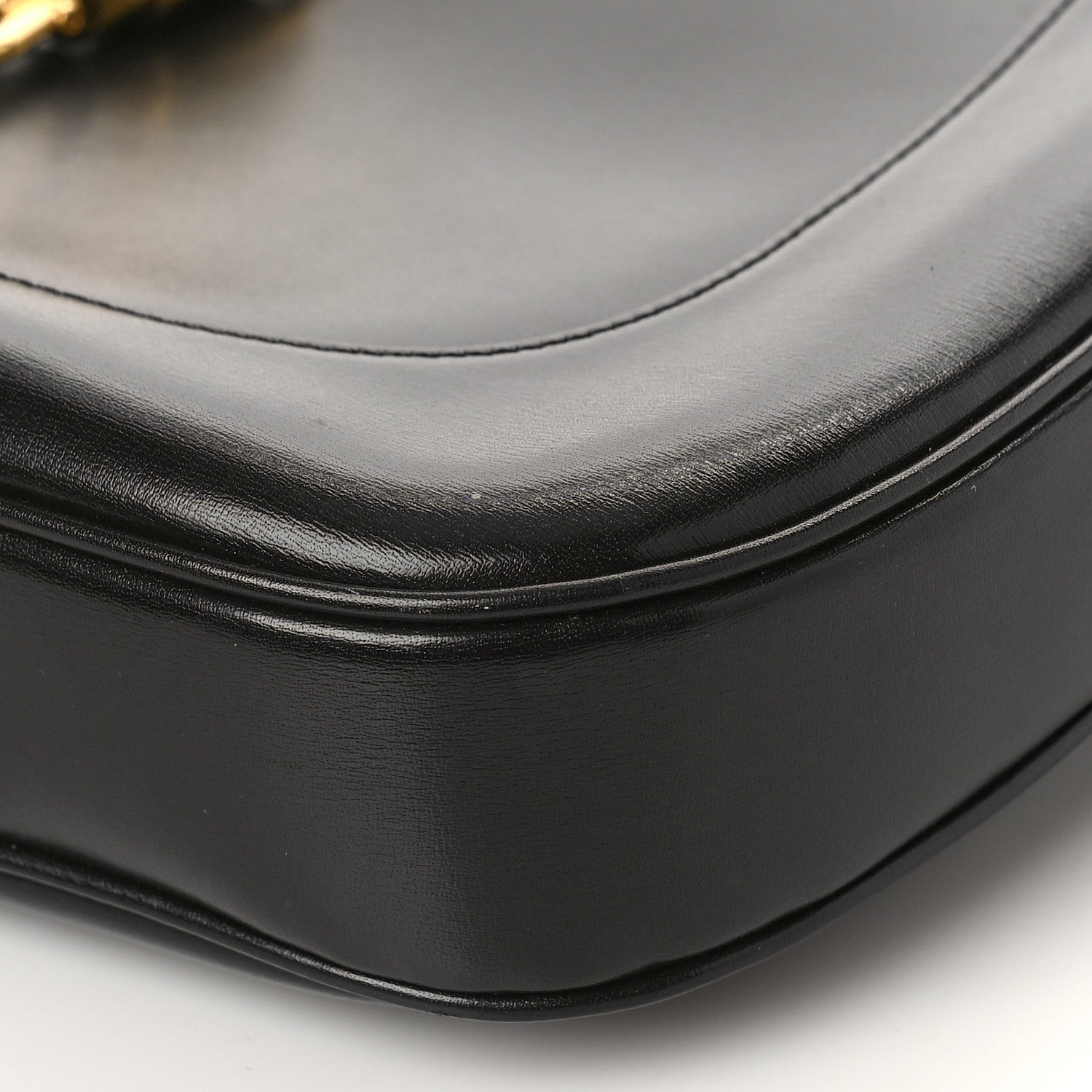 Gucci Boarded Dyana Lux Calfskin Medium Jackie 1961 Hobo Black 9 of 9