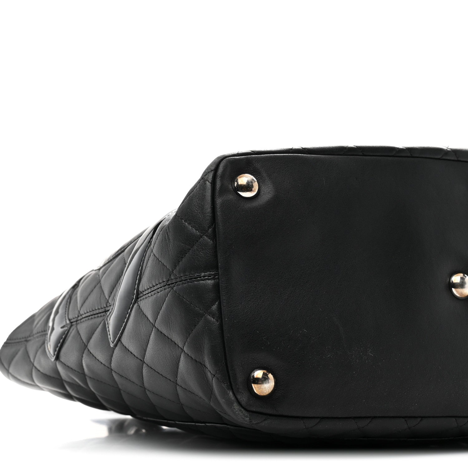 Chanel Calfskin Quilted Large Cambon Tote Black 9 of 10