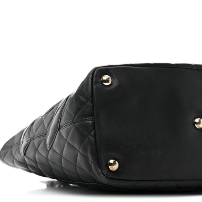 Chanel Calfskin Quilted Large Cambon Tote Black 9 of 10