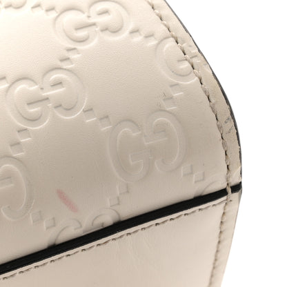 Gucci Guccissima Medium Padlock Shoulder Bag Black Mystic White 13 of 14