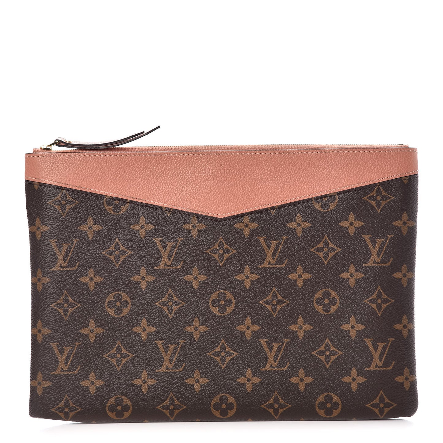 Monogram Daily Pouch Peach