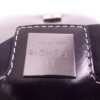 Fendi Leather Baguette Bag Black 9 of 13